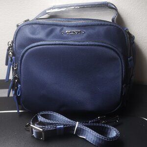 brand new  reduced TUMI Voyageur Troy Crossbody bag navy